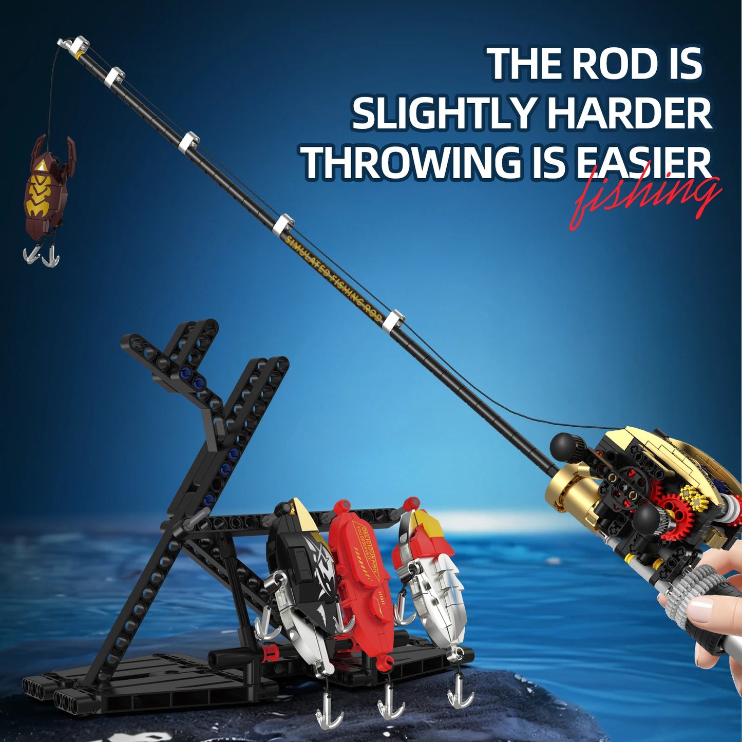 LEGO FISHING ROD